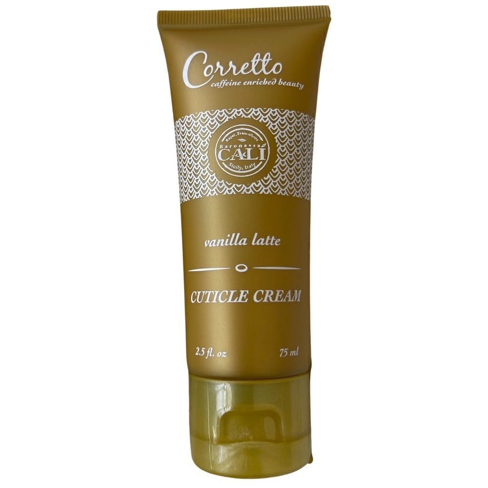 Cali Cosmetics Corretto Vanilla Latte Cuticle Cream 2.5 fl oz New Sealed Tube